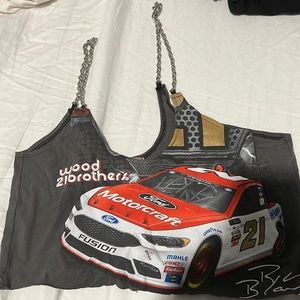 VINTAGE ONE SHOULDER DOUBLE CHAIN STRAP TANK LF MOTORCRAFT